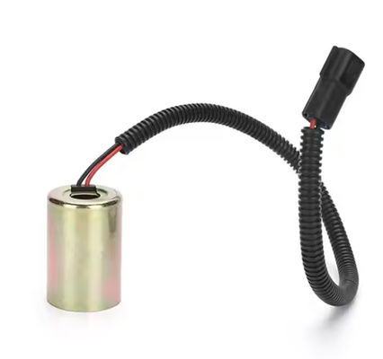 DH60-5 DH60-7 Węzeł zaworu magnetycznego koparki 12V 52,6mm 14mm