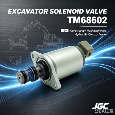 Części wykopalni maszyny budowlane TM68602 12V zawór magnetyczny