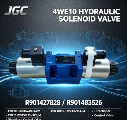 4WE10 Seria R901427828 4WE10H5X/HG24N9K4/M R901483526 4WE10J5X/EW230N9K4/M Hydrauliczny zawór sterujący z cewką elektromagnetyczną