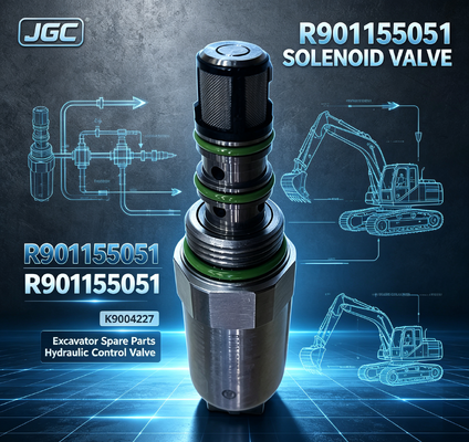 R901155051 Części zamienne koparki Koparka zawór magnetyczny K9004227 R901155051