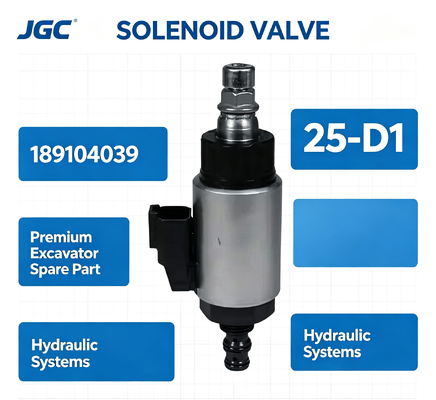 Zawór elektromagnetyczny 25-D1 (189104039) - Premium Część Zamienna do Koparek dla Systemów Hydraulicznych