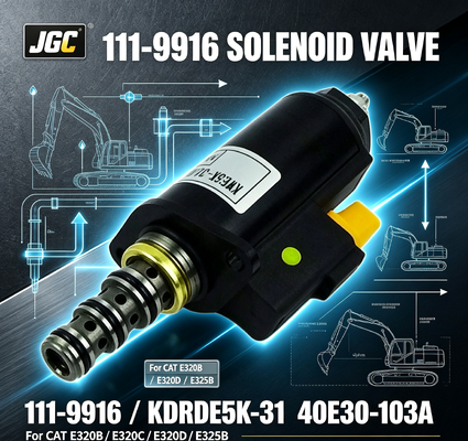 111-9916 Grupa elektryczna elektryczna 12V koparki, część nr KDRDE5K-31 40E30-103A dla CAT E320b E320c E320d E325b