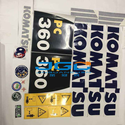 PC130 PC160 PC200 PC240 PC360 Części zamienne do koparek Naklejka na cały korpus maszyny