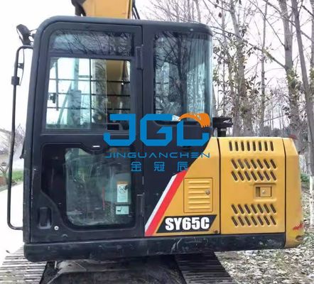 SY75C Koparka przedniej szyby Okno Push-Pull Górne i dolne lewe i prawe tylne szkło hartowane