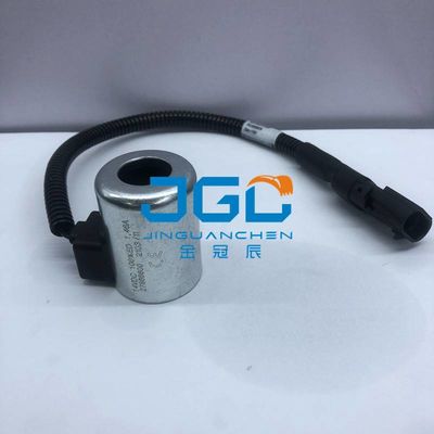 Pilot Safety Lock Solenoid Valve Coil 12v 24v Do XE135 XE150 XE215 XE245 XE305 Akcesorium do koparki 1019