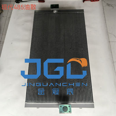 Ekskawator R485 R480LC-9S Zbiornik wody Radiator 11QB-45020 Części maszyn inżynierskich