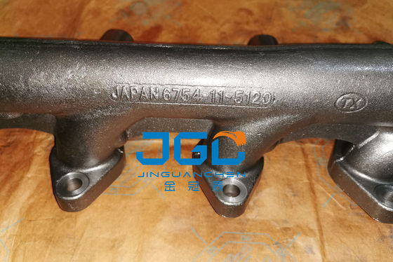 PC200-8 Nowy zbiornik wydechowy silnika wysokoprężnego 6754-11-5120 Dostosowany do silnika Komatsu SAA6D107E S6D107 6D107 WA380-6