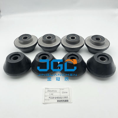 Montowanie silnika Systemy silnika Części Montowanie gumowe Poduszkę Stopy Bumper Do PC120-6 4D120 PC138US Excavato