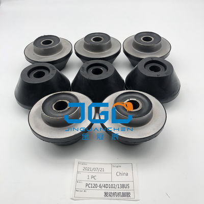 Montowanie silnika Systemy silnika Części Montowanie gumowe Poduszkę Stopy Bumper Do PC120-6 4D120 PC138US Excavato