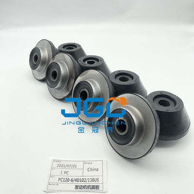 Montowanie silnika Systemy silnika Części Montowanie gumowe Poduszkę Stopy Bumper Do PC120-6 4D120 PC138US Excavato