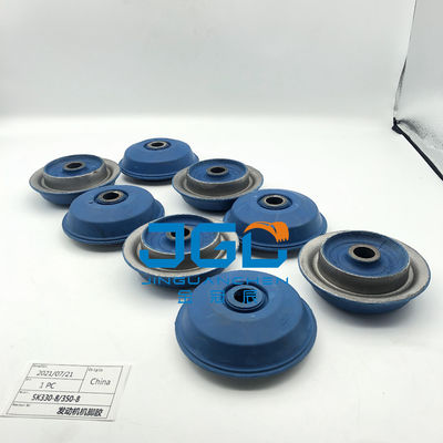 Silnik koparki SK 330-8 350-8 Poduszka gumowa 6D102 Gumowa poduszka silnika