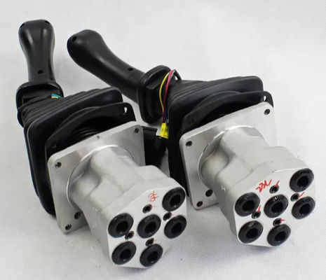 Gorący koparz DX6 PIN Jeden zestaw Lewa i Prawa hydrauliczna sterowanie joystick