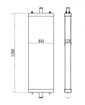 PC850-5 PC800-8 PC850-8 PC800LC-8EO PC850-8EO PC800-8R PC850-8R Radiator 209-03-41210 Do koparki