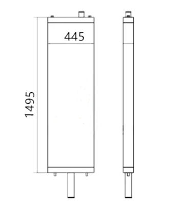 OEM jakość PC2000 PC2000-8 Grzejnik grzejnika 21T-03-31711