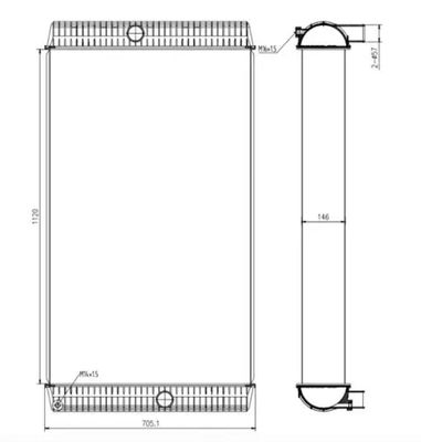 Radiator koparki 14549771 14523876 EC700 EC700C