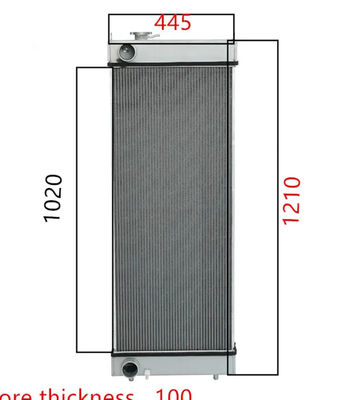 4429250 Ekskawator ZAX300-3 ZAX330-3H ZAX330-3F ZAX330-5G Radiator