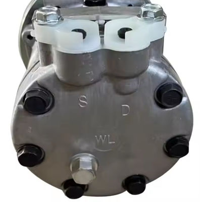 Kompresor klimatyzacyjny YX91V00002F2 Do koparki SK135SR SK200SR SD7H13 Silnik 24V