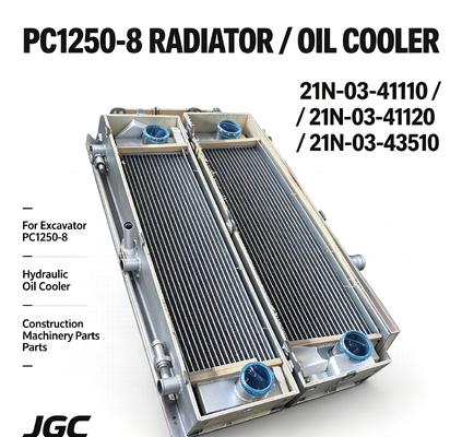 Chłodnica oleju hydraulicznego PC1250-8 21N-03-41110 21N-03-41120 21N-03-43510