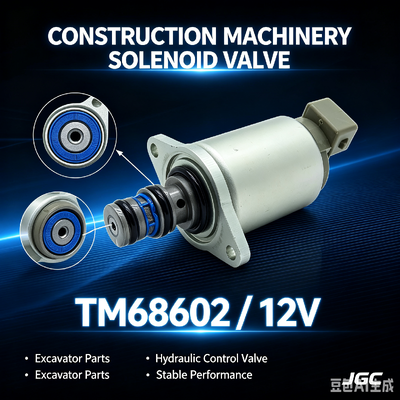 Części wykopalni maszyny budowlane TM68602 12V zawór magnetyczny