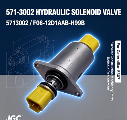 Dla koparki 571-3002 5713002, zawór elektromagnetyczny hydrauliczny F06-12D1AAB-H99B