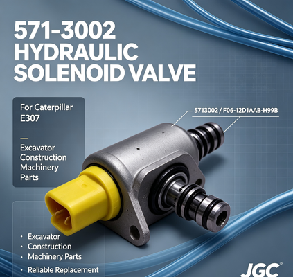 Dla koparki 571-3002 5713002, zawór elektromagnetyczny hydrauliczny F06-12D1AAB-H99B