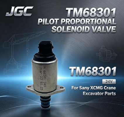 STAR ZEBRA TM68301 Części koparki Nowy Thomas Pilot Proporcjonalny Zawór Solenoidalny dla Sany XCMG Crane 24V dla przemysłu detalicznego