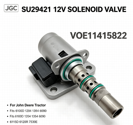 SU29421 VOE11415822 12V zawór magnetyczny dla ciągnika 6100D 1204 1354 6090 6115D 6120R 7530E Część maszyny rolniczej