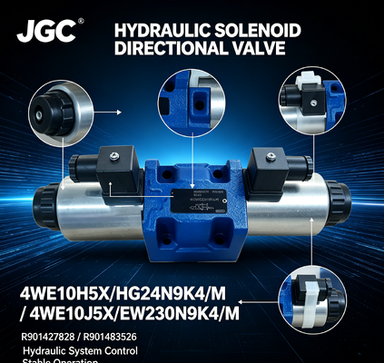 4WE10 Seria R901427828 4WE10H5X/HG24N9K4/M R901483526 4WE10J5X/EW230N9K4/M Hydrauliczny zawór sterujący z cewką elektromagnetyczną