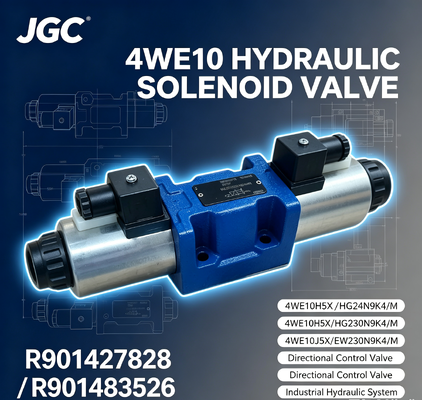 4WE10 Seria R901427828 4WE10H5X/HG24N9K4/M R901483526 4WE10J5X/EW230N9K4/M Hydrauliczny zawór sterujący z cewką elektromagnetyczną