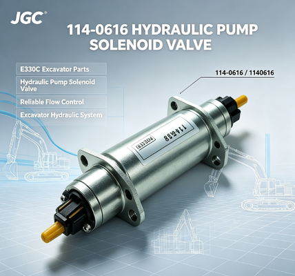 E330C   Części koparki Zawór elektromagnetyczny Zawór elektromagnetyczny pompy hydraulicznej 114-0616 1140616