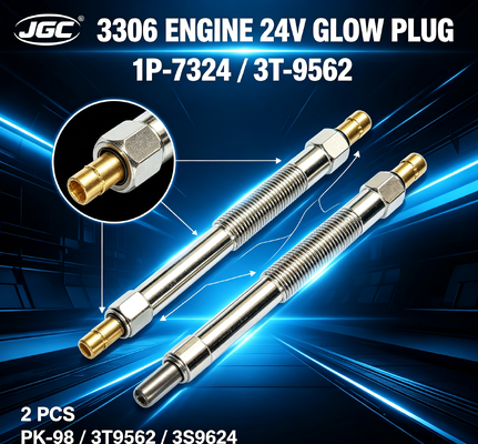 1P-7324 3T-9562 24V Glow Plug 2 PCS 3306 Silnik SONOCMP Diesel Glow Plug dla PK-98 3T9562 3S9624 7M1634 9H4577 Części koparki