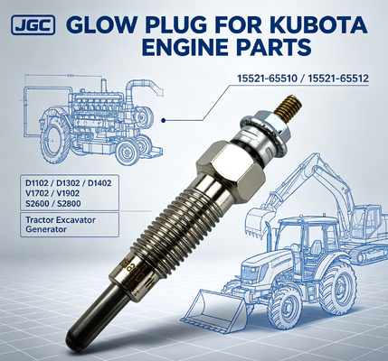 D1102 D1302 D1402 V1702 V1902 S2600 S2800 Glow Plug 15521-65510 15521-65512 do ciągnika Kubota części silnika generatorów koparek