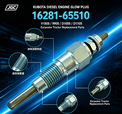 16281-65510 Wtyczka świetlna do silników wysokoprężnych Kubota V1505 D905 D1005 D1105 Części zamienne ciągników koparek