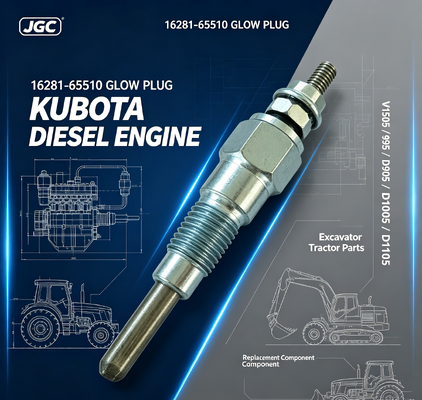 16281-65510 Wtyczka świetlna do silników wysokoprężnych Kubota V1505 D905 D1005 D1105 Części zamienne ciągników koparek