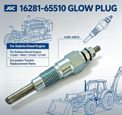 16281-65510 Wtyczka świetlna do silników wysokoprężnych Kubota V1505 D905 D1005 D1105 Części zamienne ciągników koparek