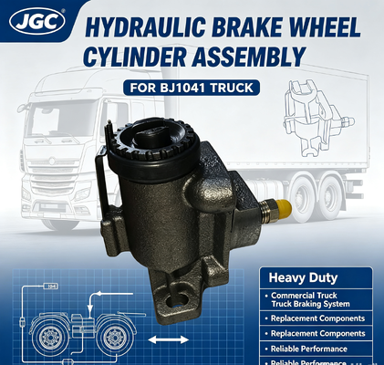 BJ1041   Wytrzymały hydrauliczny cylinder hamulcowy w zestawie do wymiany elementów układu hamulcowego w pojazdach ciężarowych
