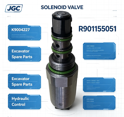 R901155051 Części zamienne koparki Koparka zawór magnetyczny K9004227 R901155051