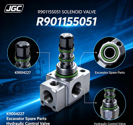 R901155051 Części zamienne koparki Koparka zawór magnetyczny K9004227 R901155051