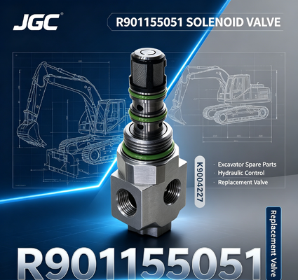 R901155051 Części zamienne koparki Koparka zawór magnetyczny K9004227 R901155051