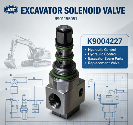 R901155051 Części zamienne koparki Koparka zawór magnetyczny K9004227 R901155051
