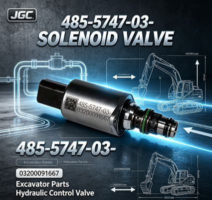 485-5747-03- 03200091667 SOLENOID VALVE Dobrej jakości części koparek