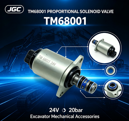 TM68001  Akcesoria mechaniczne do koparek  Zawór elektromagnetyczny proporcjonalny do koparek 24V 20bar