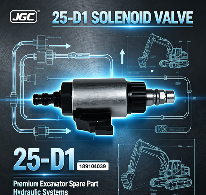 Zawór elektromagnetyczny 25-D1 (189104039) - Premium Część Zamienna do Koparek dla Systemów Hydraulicznych