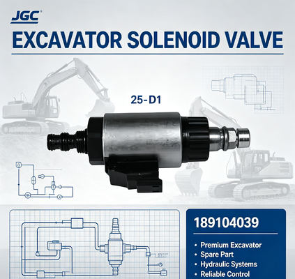Zawór elektromagnetyczny 25-D1 (189104039) - Premium Część Zamienna do Koparek dla Systemów Hydraulicznych
