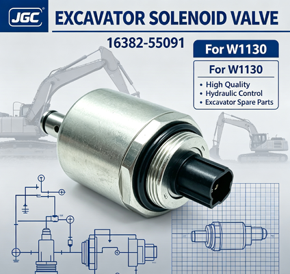 16382-55091Wysoce wysokiej jakości zawór magnetyczny do koparki W1130