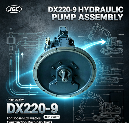 Zespół pompy hydraulicznej DX220-9 wysokiej jakości, w starym stylu, do koparek Doosan, części maszyn budowlanych