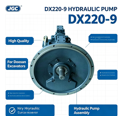 Zespół pompy hydraulicznej DX220-9 wysokiej jakości, w starym stylu, do koparek Doosan, części maszyn budowlanych