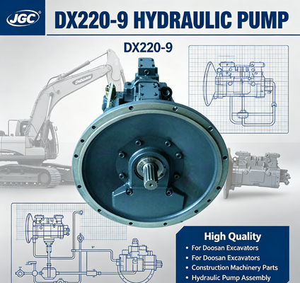 Zespół pompy hydraulicznej DX220-9 wysokiej jakości, w starym stylu, do koparek Doosan, części maszyn budowlanych