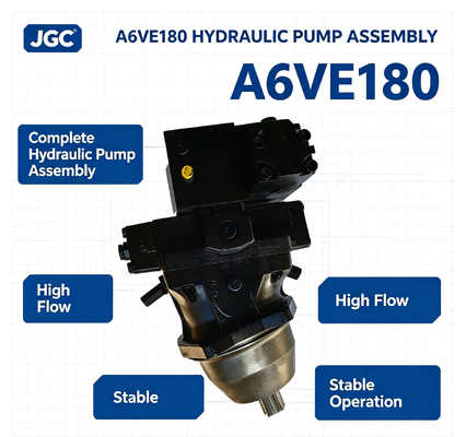 A6VE180 Kompletna pompa hydrauliczna o wysokim przepływie i stabilnej pracy
