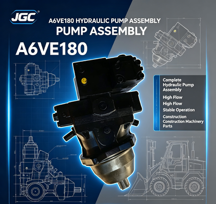 A6VE180 Kompletna pompa hydrauliczna o wysokim przepływie i stabilnej pracy